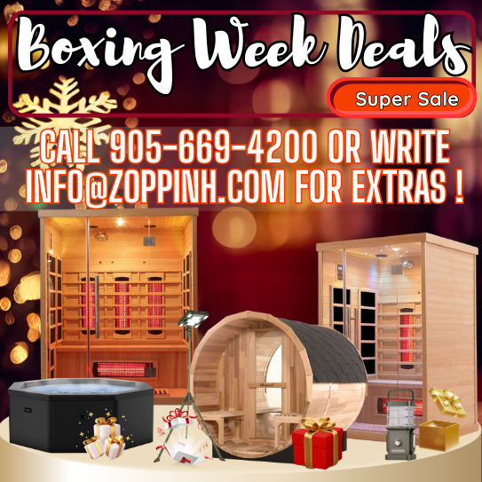 Blisspod | Vienna | Far Infrared Sauna Canadian Hemlock Very Low EMF Sauna, 4 Heaters – 2 Persons