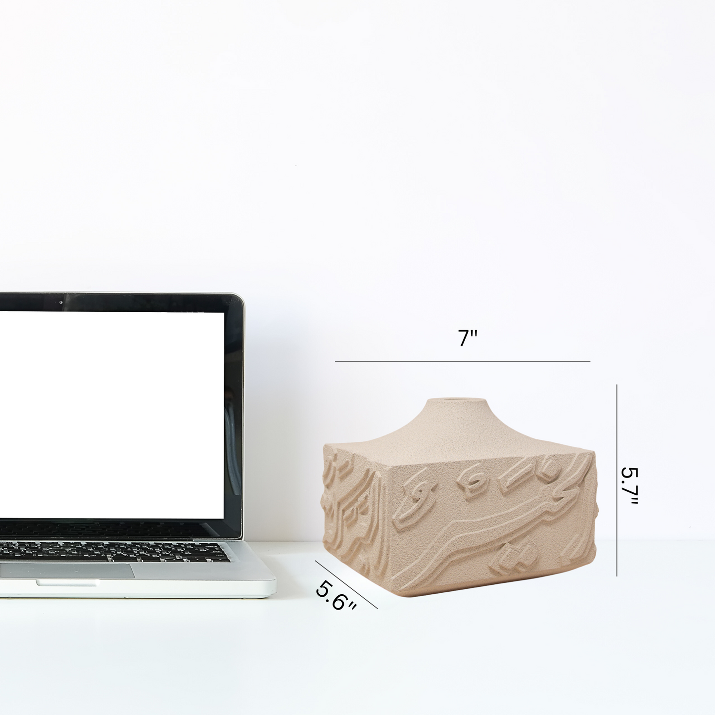 Artisan Calligraphy Base/Candle Holder