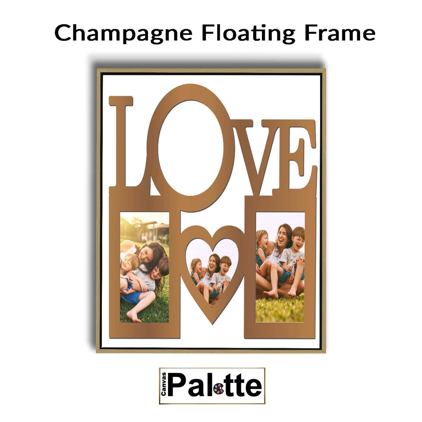 16X20 Collage Canvas Photo Love