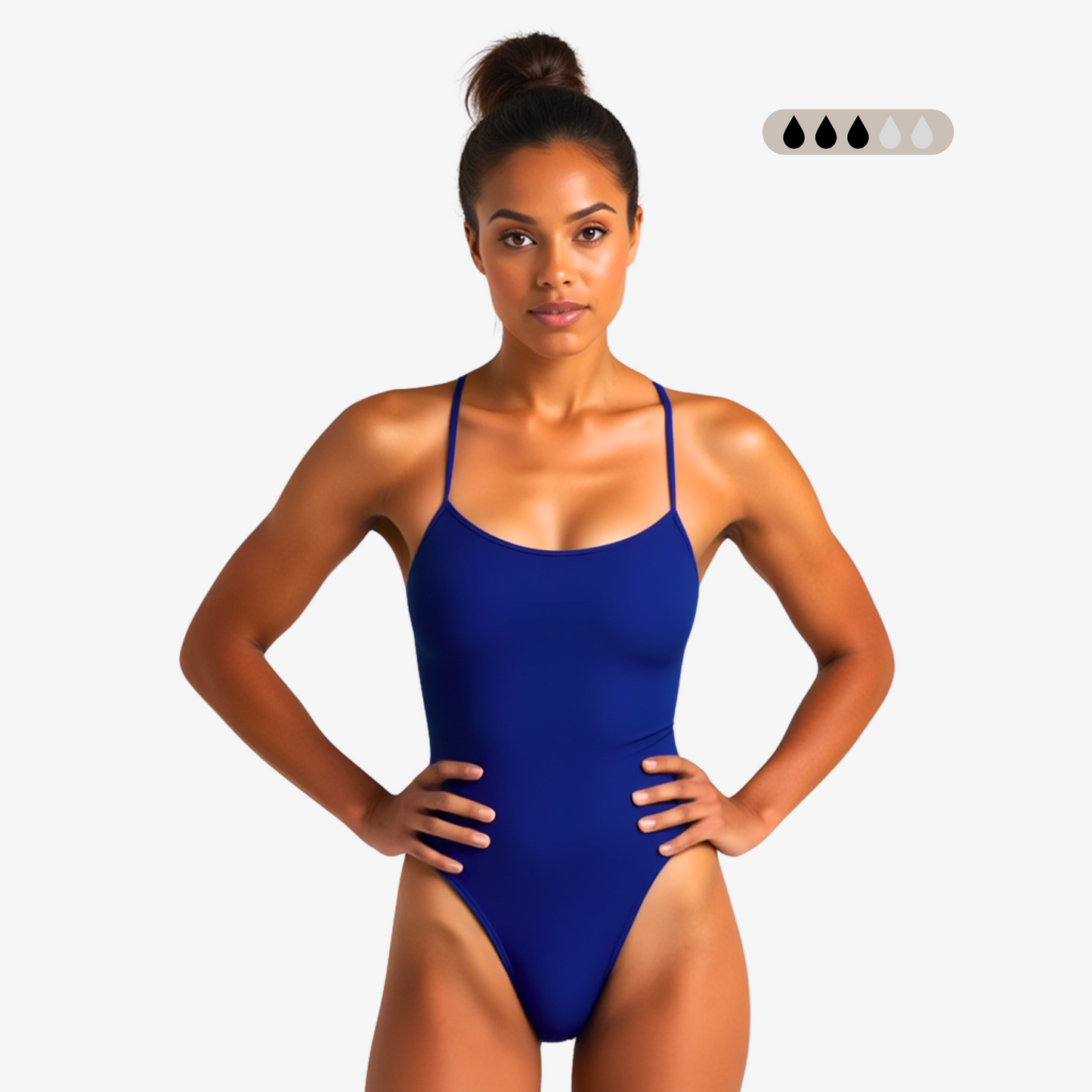 SecureFlo Cobalt Tie-Back Period Swimsuit by Norca