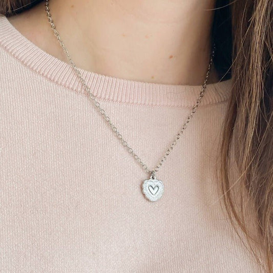 COEUR BOHÈME | Collier en acier inoxydable