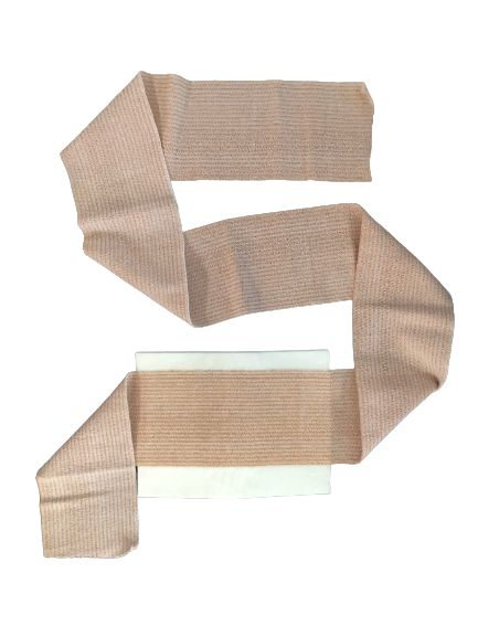 Pressure Bandage - 4.5 x 6in w/ Elastic Ties