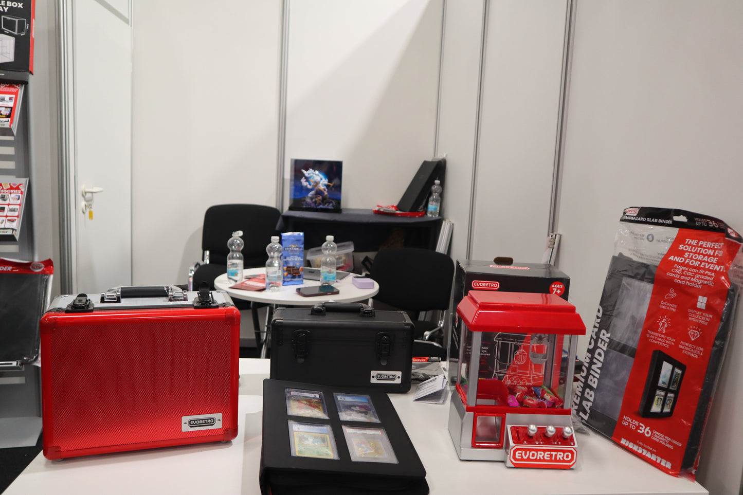 EVORETRO Aluminum Graded Card Storage Box, TSA Lock