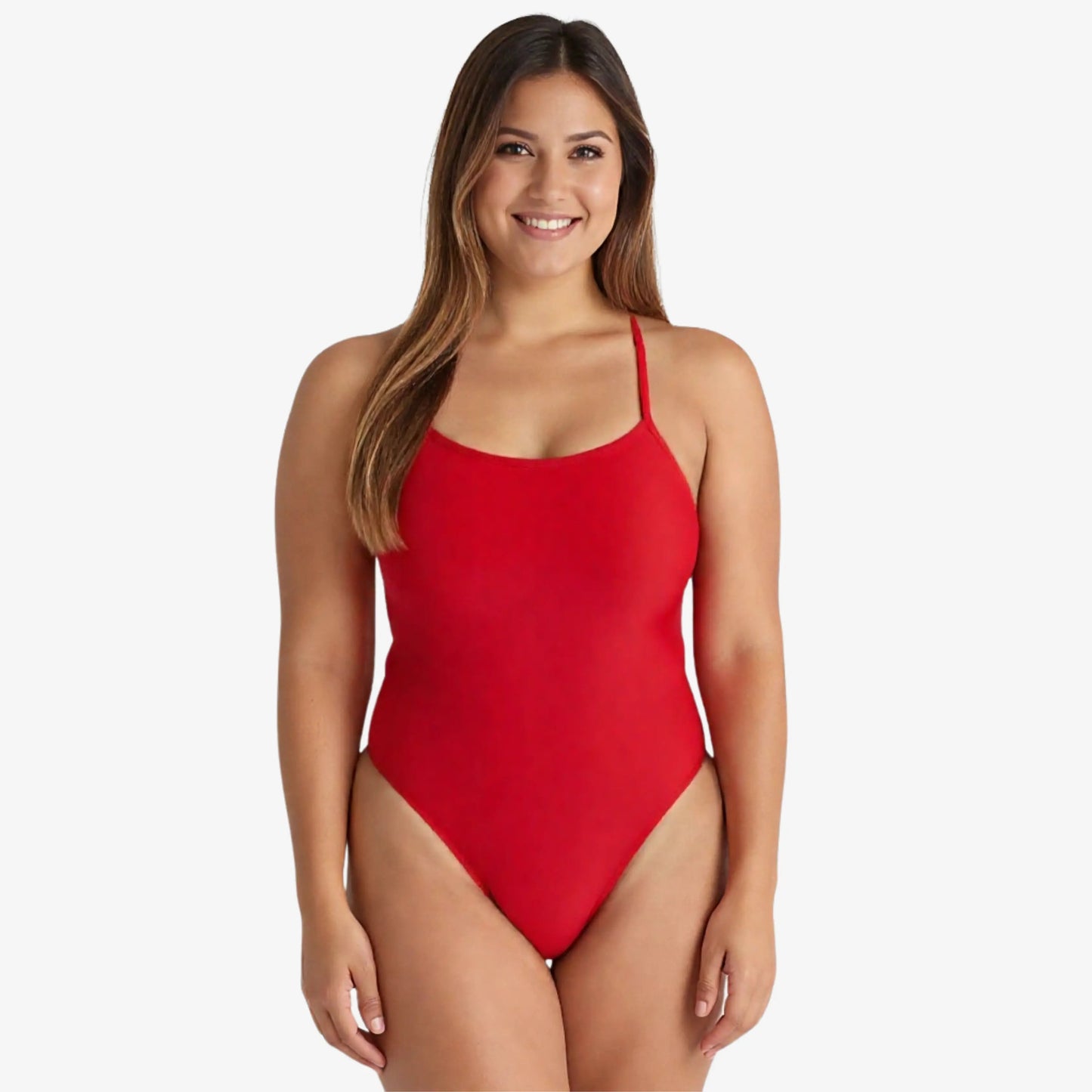 Crimson X-Back Women's Performance Training Swimsuit by Norca
