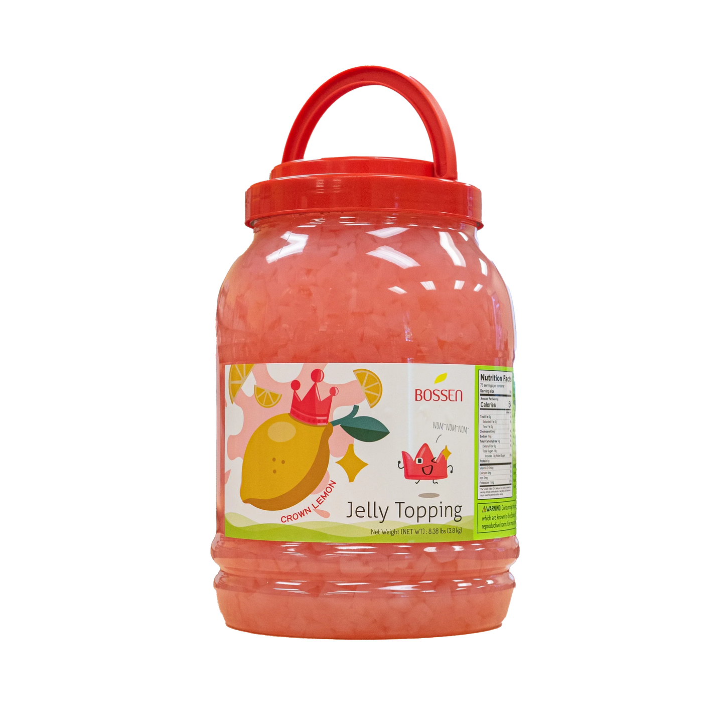 Crown Lemon Coconut Jelly | Multi-Use | Bubble Tea Topping | Ice Cream Topping | Foodservice Canada | Ships Free Within Canada on Orders Above CAD $199