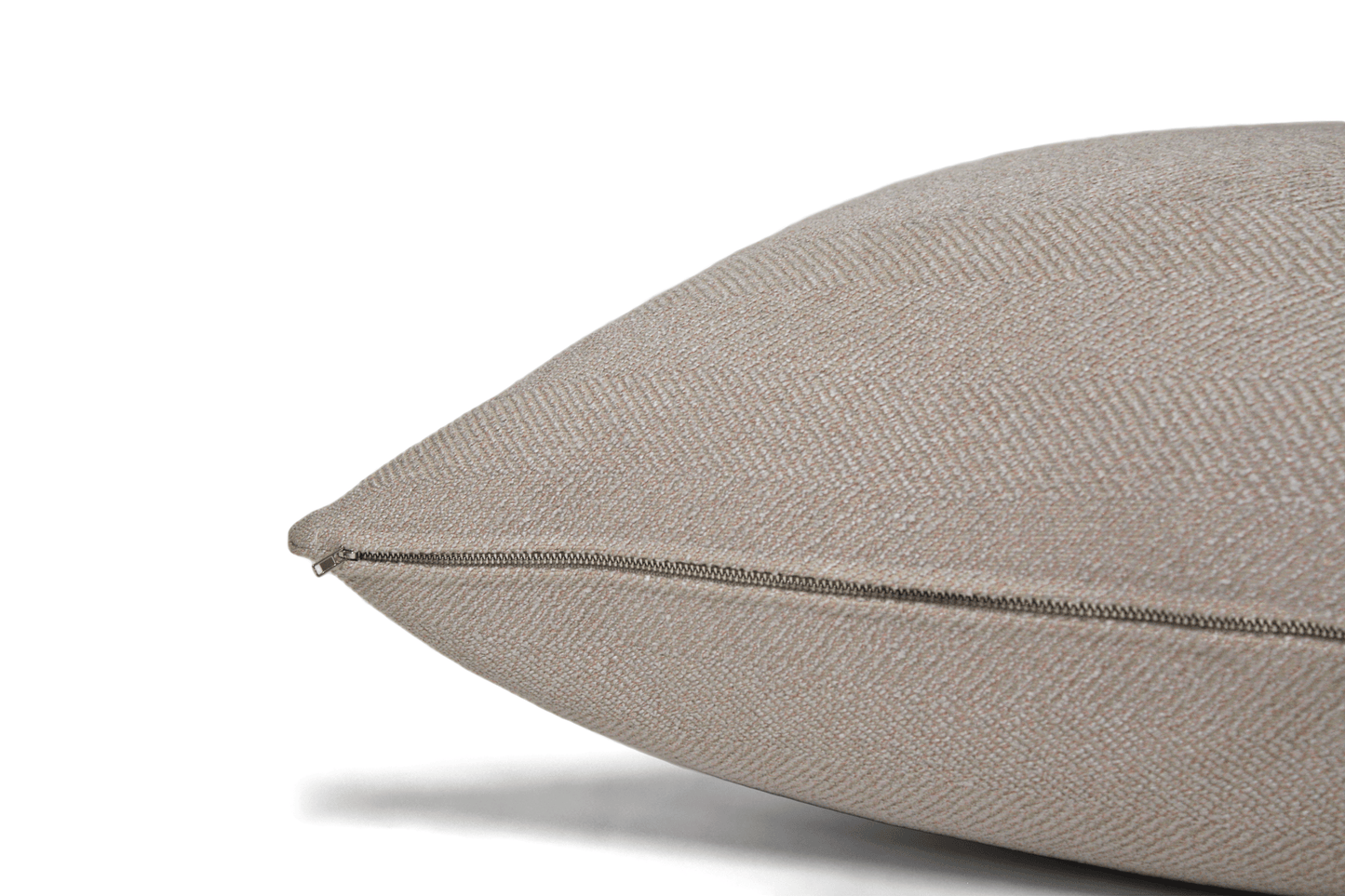 Silver Chevron Cushion Cover