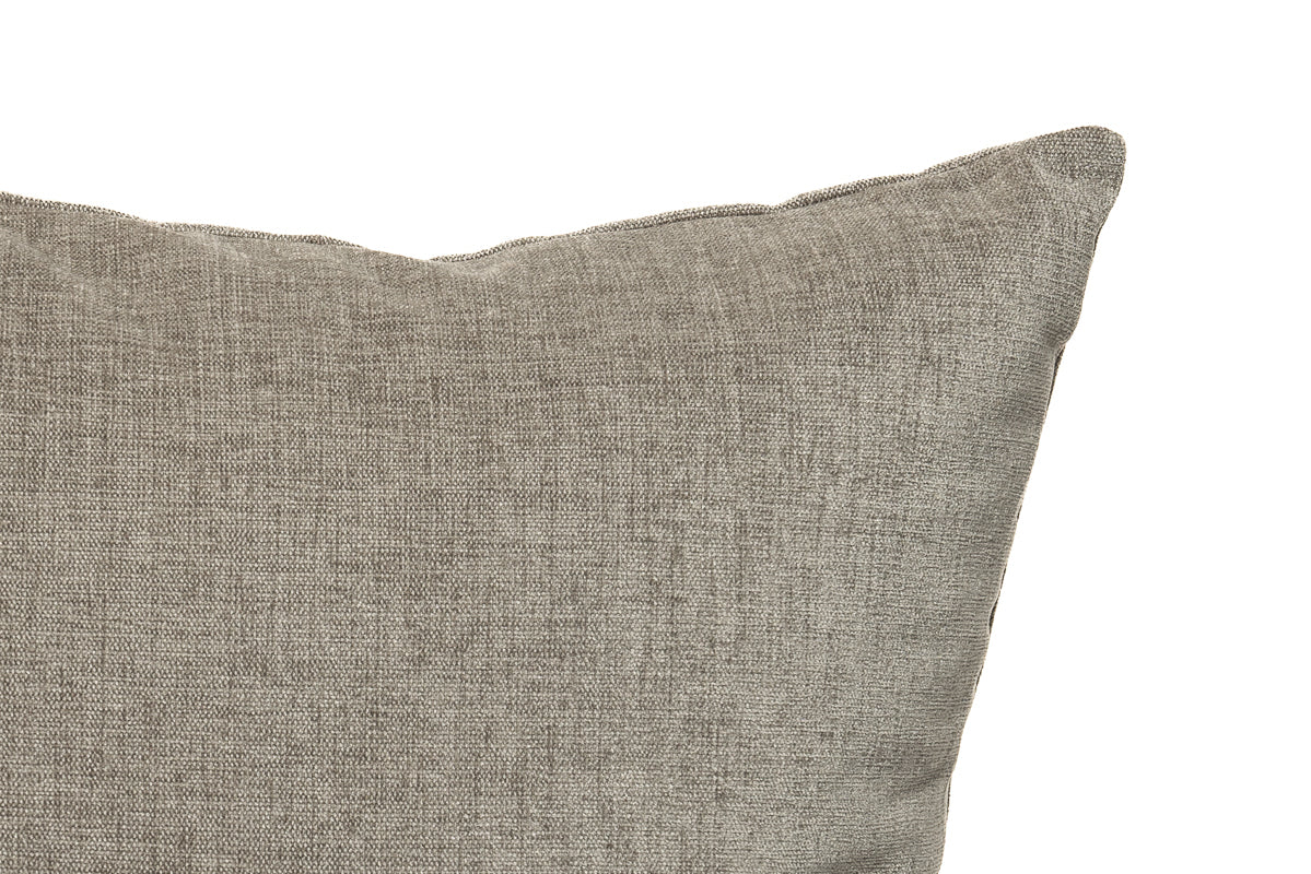 Grey Chenille Cushion Cover