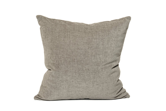 Grey Chenille Cushion Cover