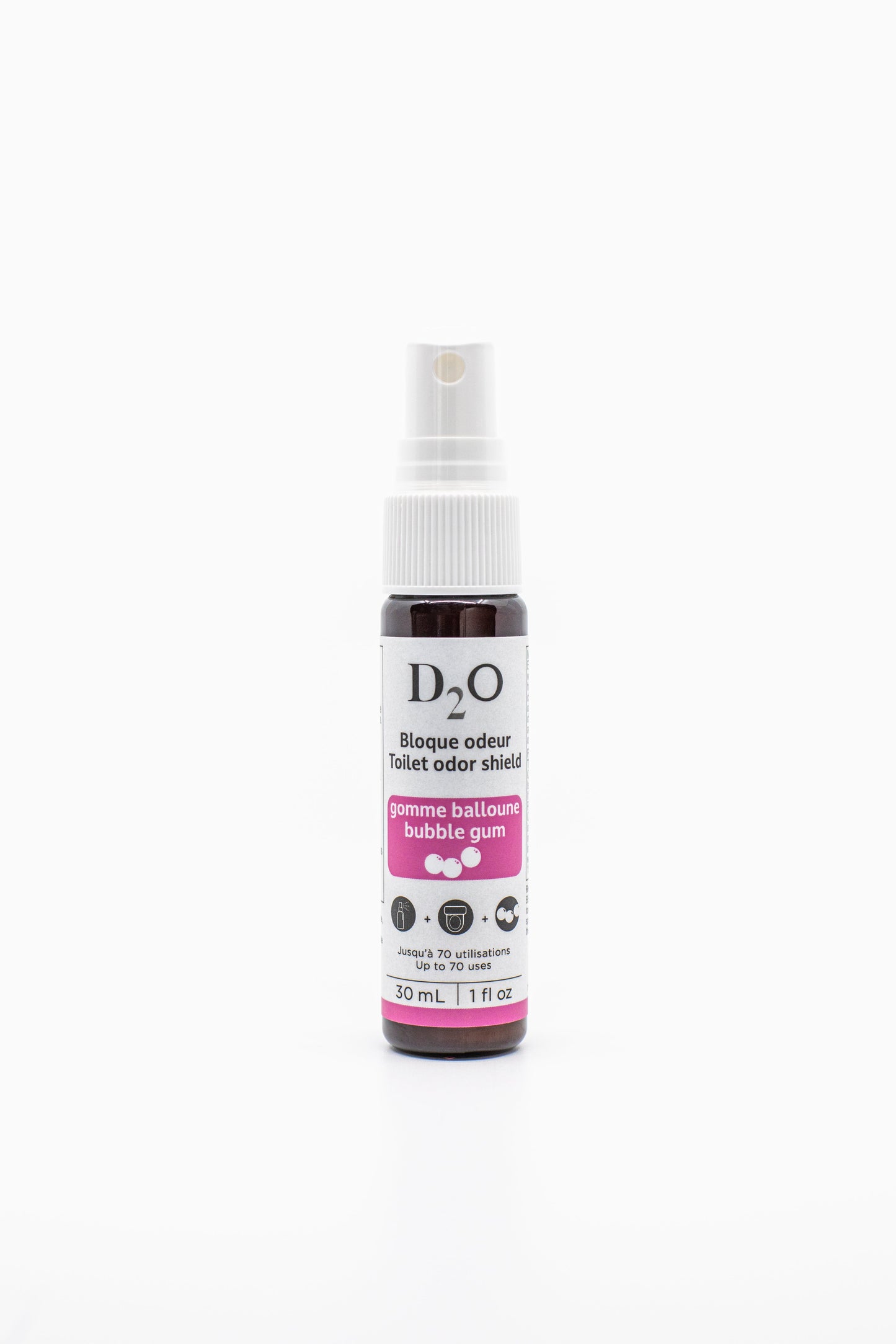 Ensemble Découverte – 6 Bloque-Odeurs pour Toilette D2O (30ml / 1oz )