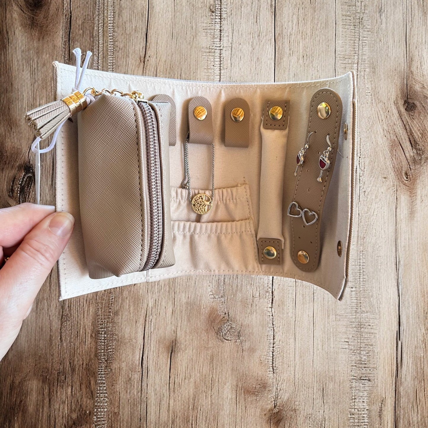 Travel Roll Jewellery Case