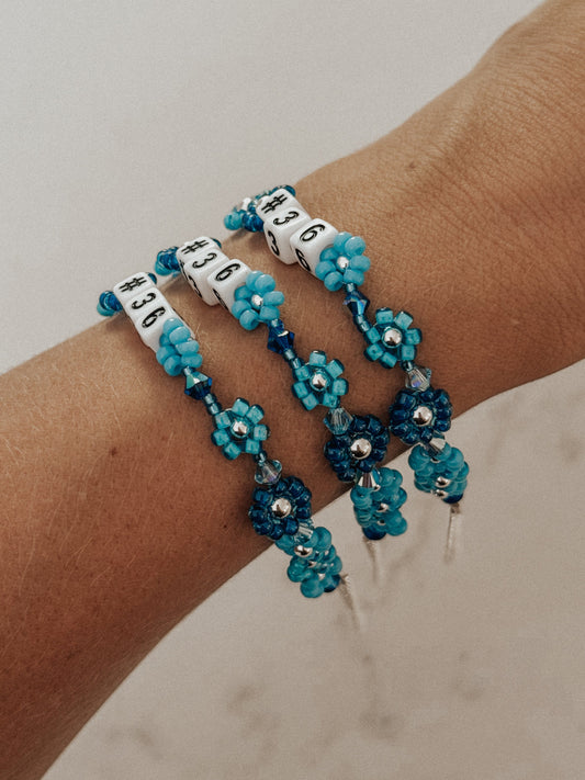 The Game Day Daisy Bracelet