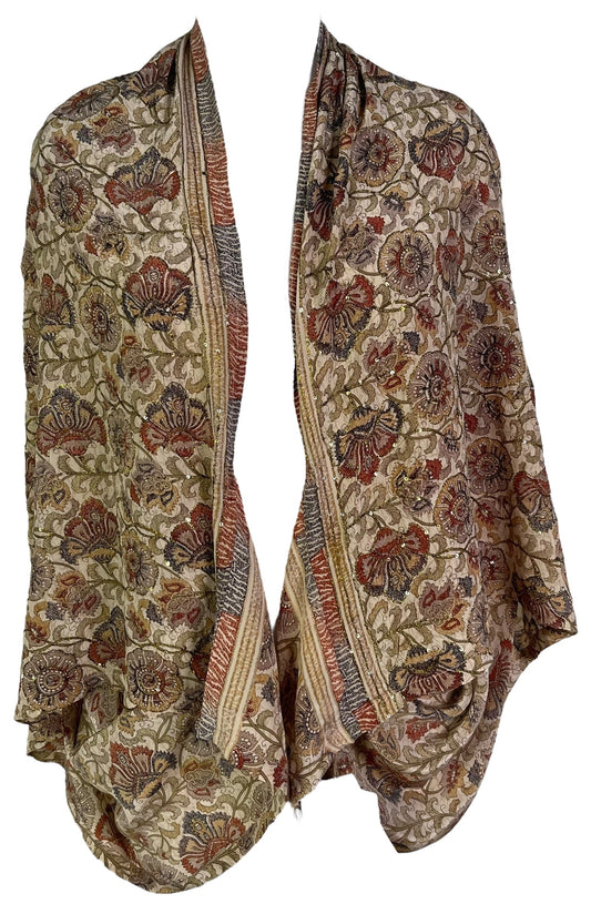 PRC6936 Avatar Pure Silk Shrug