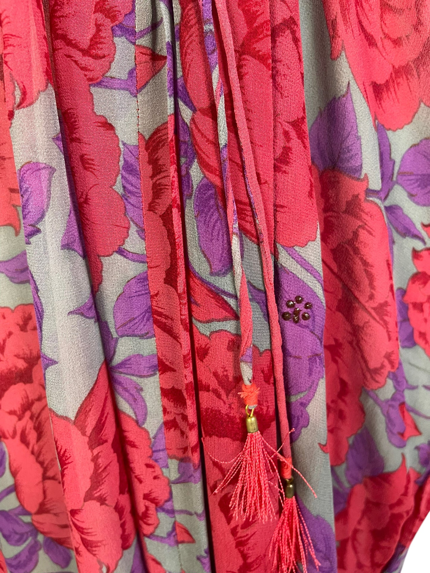 PRG5829 Sheer Avatar Pure Silk Maxi Kaftan