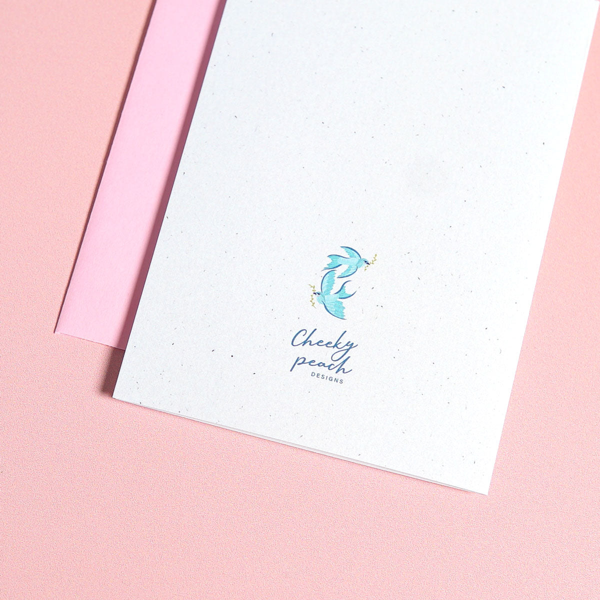 Feathered Friends | Sparrow Bird Mini Greeting Card