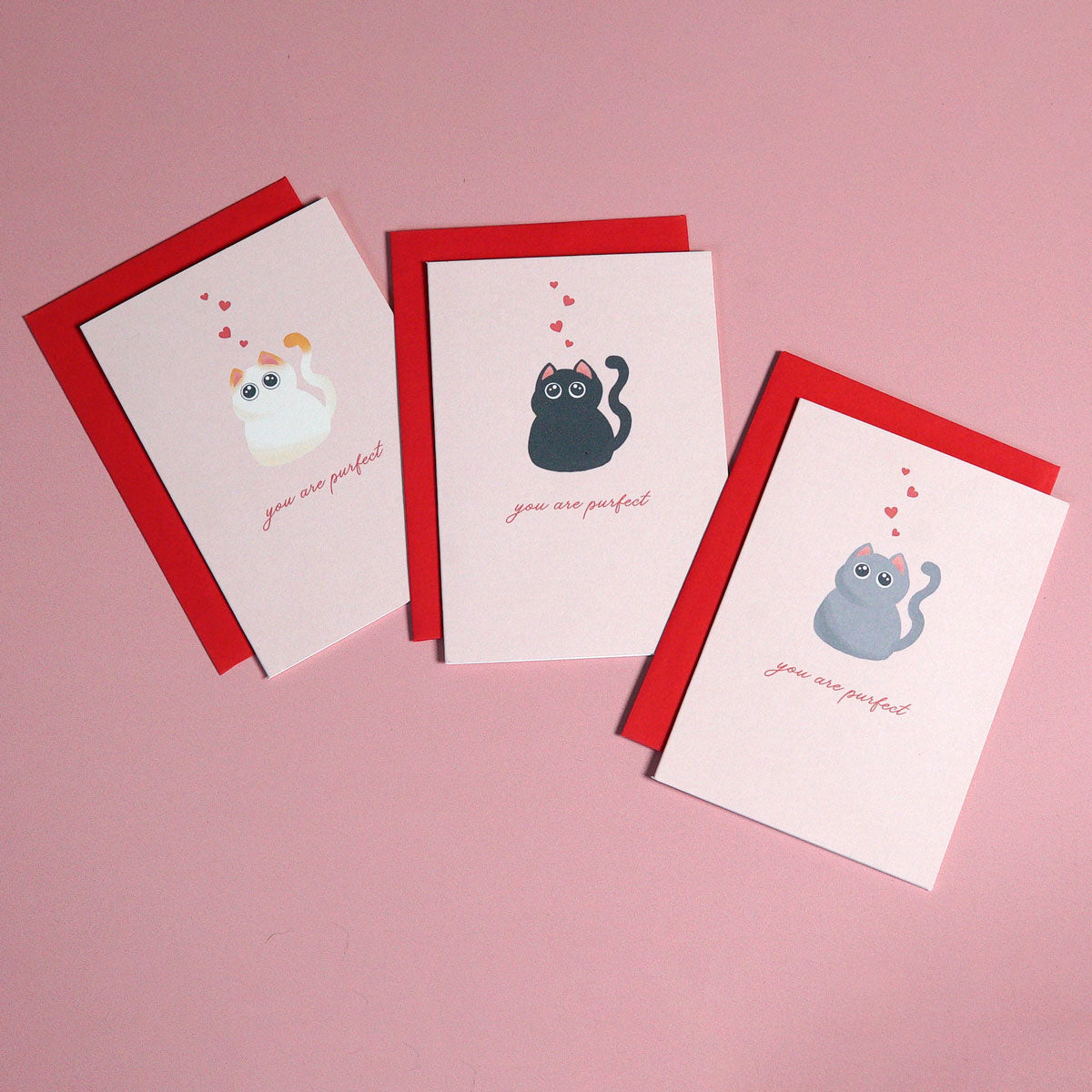 You Are Purfect Mini Greeting Card