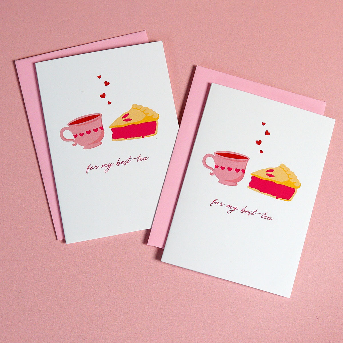 Best-Tea Mini Greeting Card