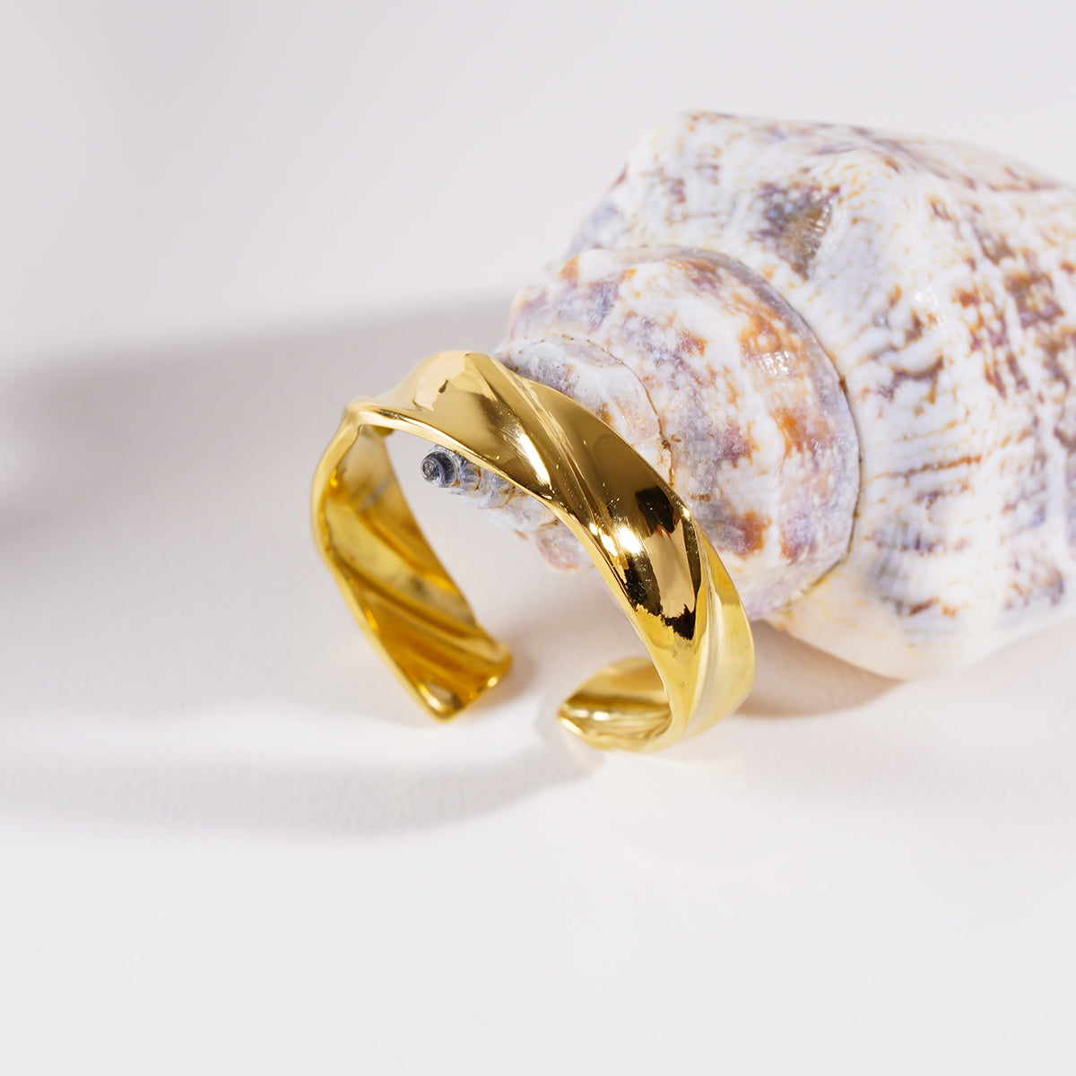ELIAS: Shapes & Textures Modernist Ring