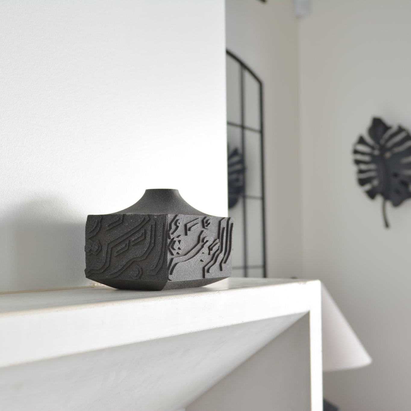 Artisan Calligraphy Base/Candle Holder