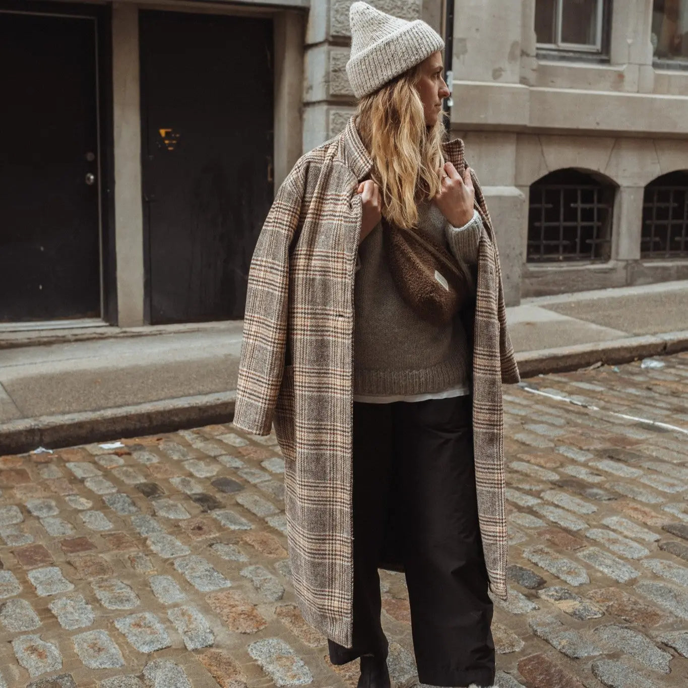 Sac banane en sherpa