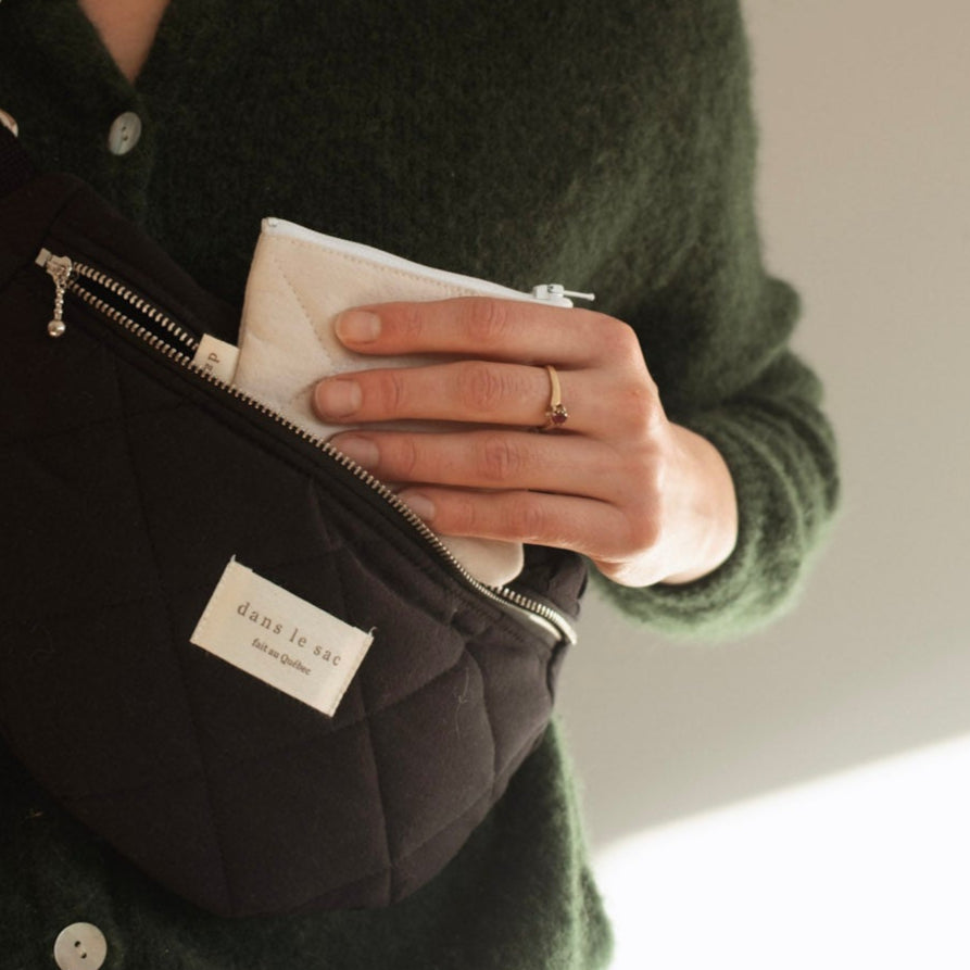 Porte-monnaie matelassé