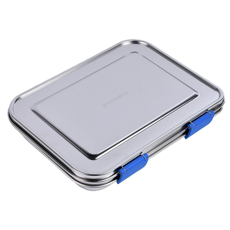 Stainless Steel Leak Proof Lunch Box with Compartments – Bento Style for Kids & Adults