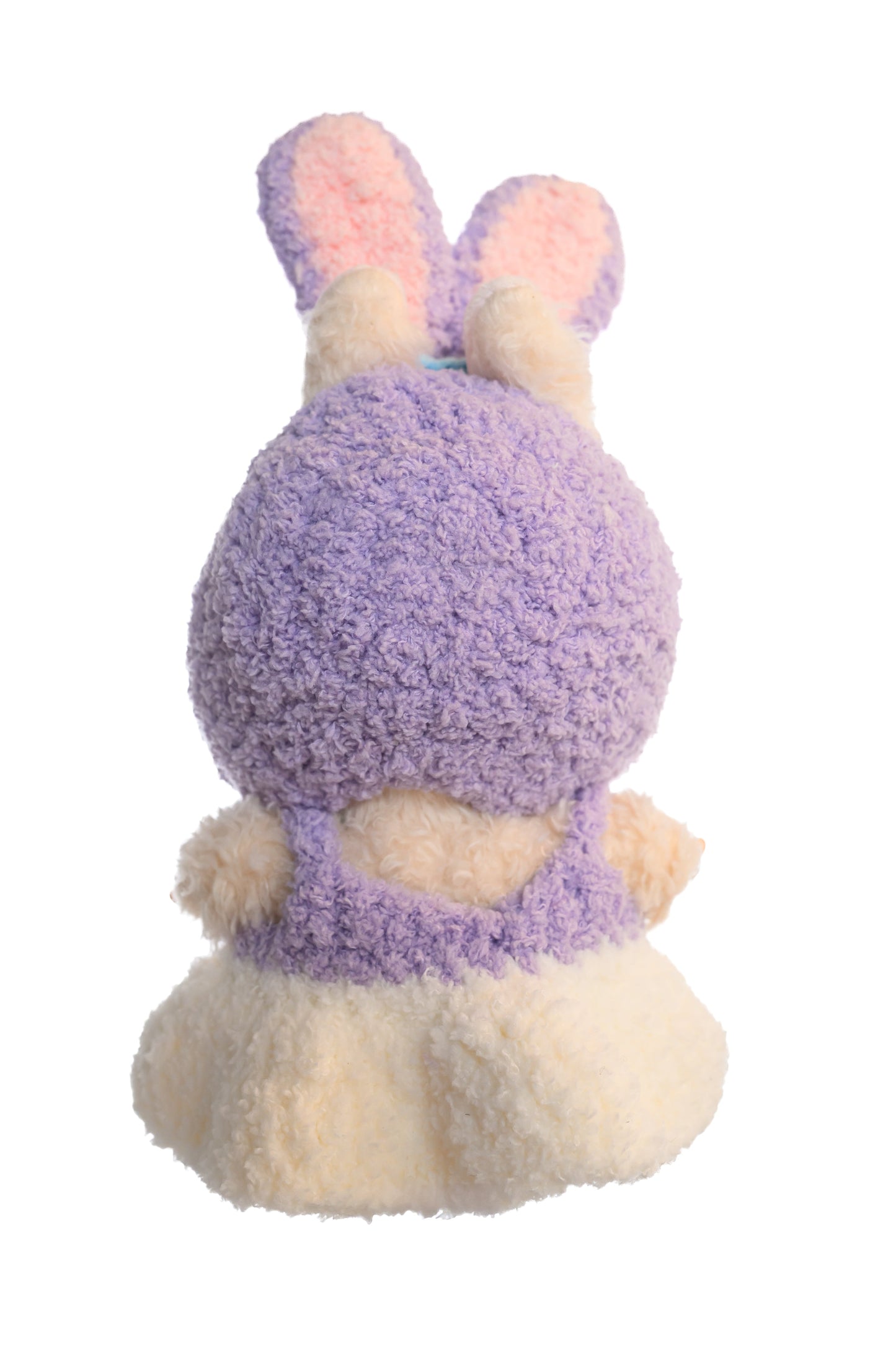 Handmade Labubu Outfit – Purple Bunny Edition