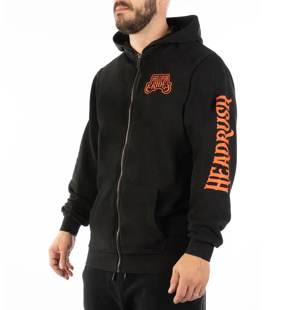 Death Ride Zip Up Hoodie