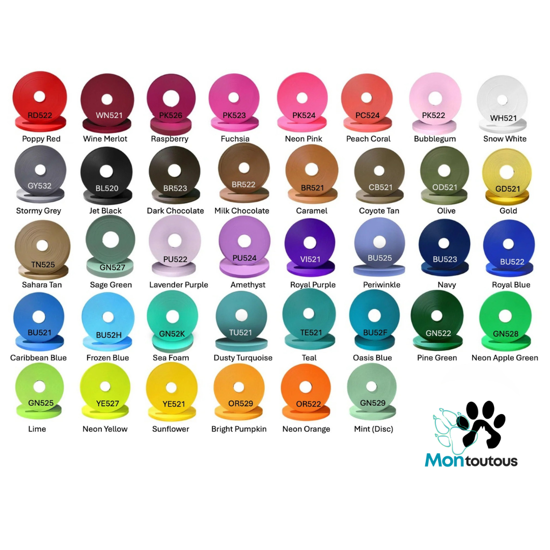 Longe - 3/4 - pour Chien en Biothane – Fait Main au Québec