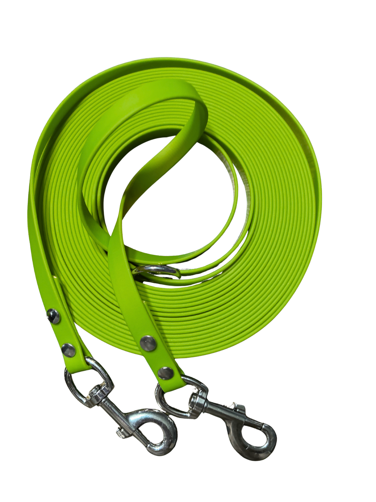 Longe TWO SNAP pour Chien en Biothane – Fait Main au Québec