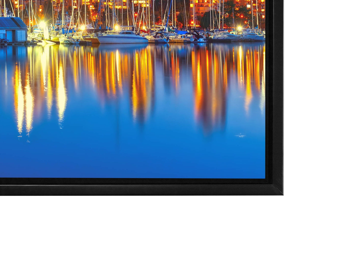 Downtown Vancouver at sunset- Skyline Wall Art