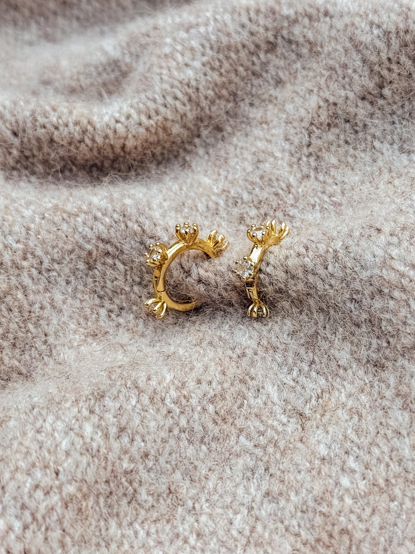 Savannah Huggie Earrings