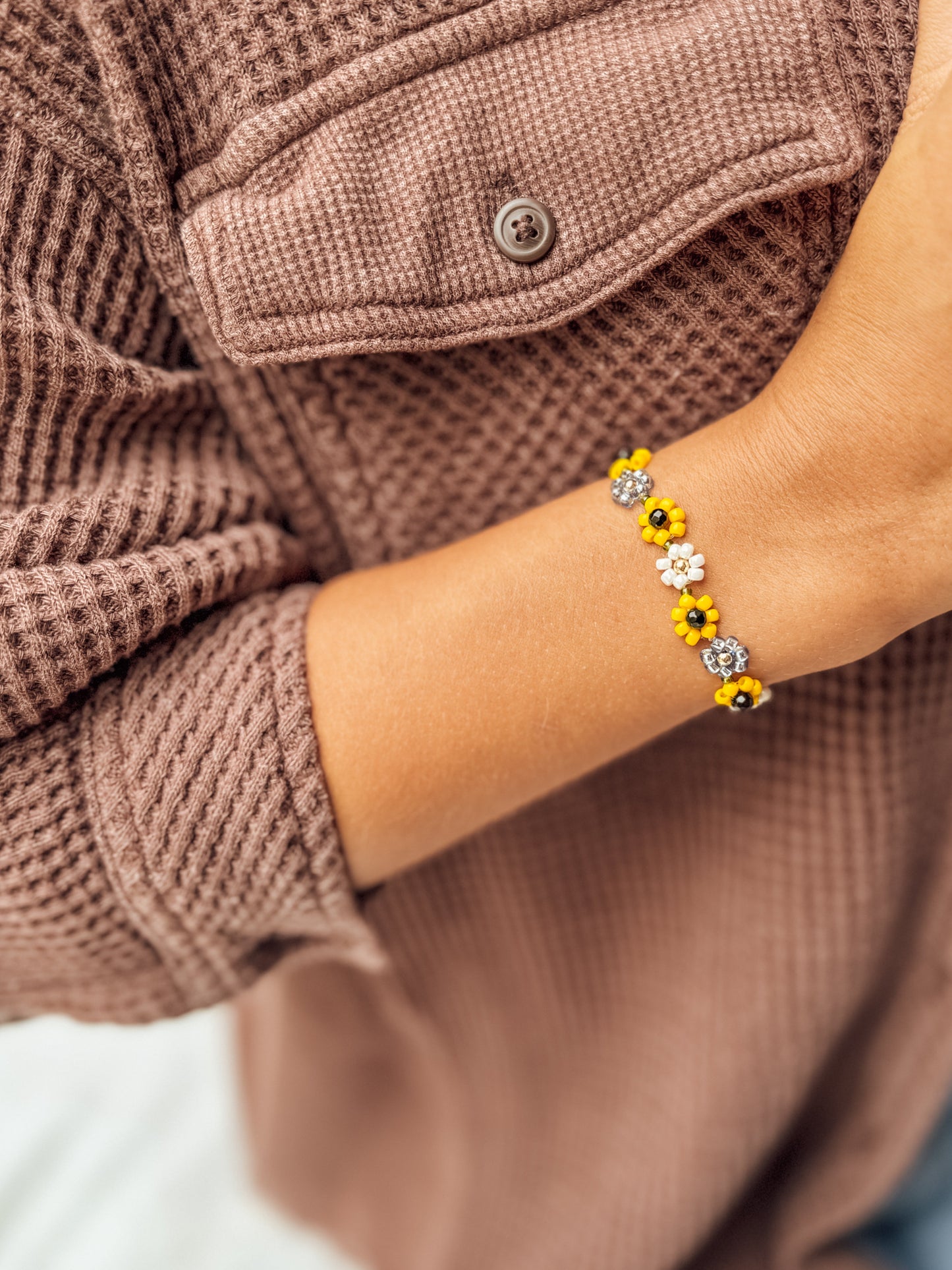 The Golden Grove Sunflower bracelets🌻