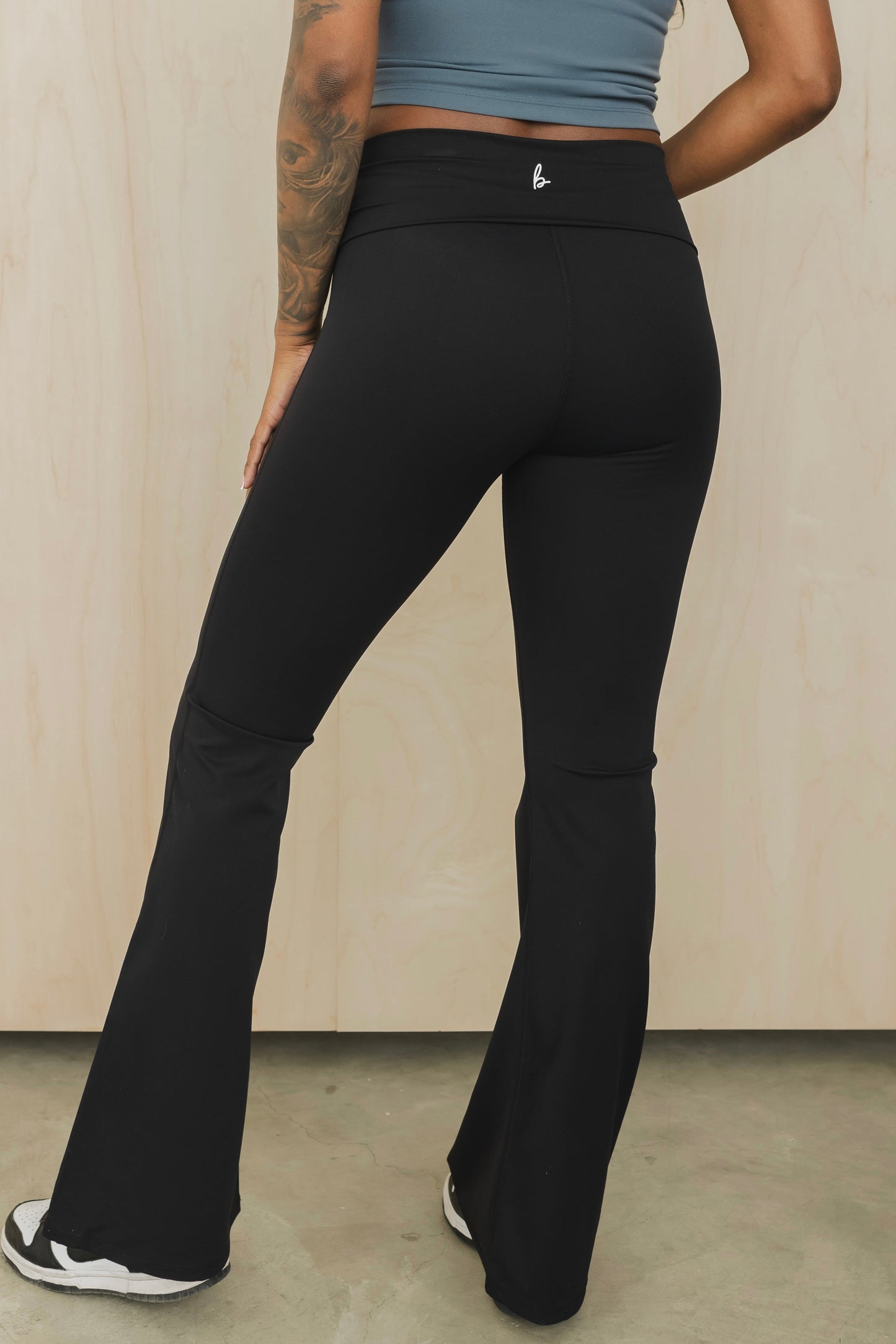 Fold Over Flare Pant