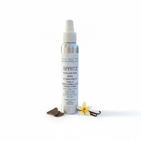 NEW FORMULA! Spritz Room & Linen Spray - Smoky Vanilla + Oud