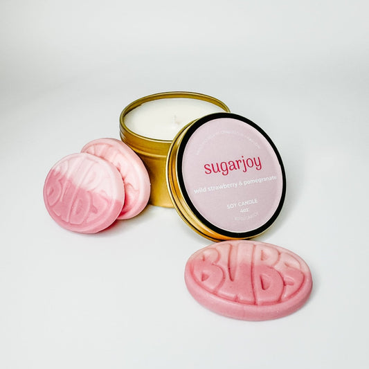 Wild Strawberry and Pomegranate Bubs Candle