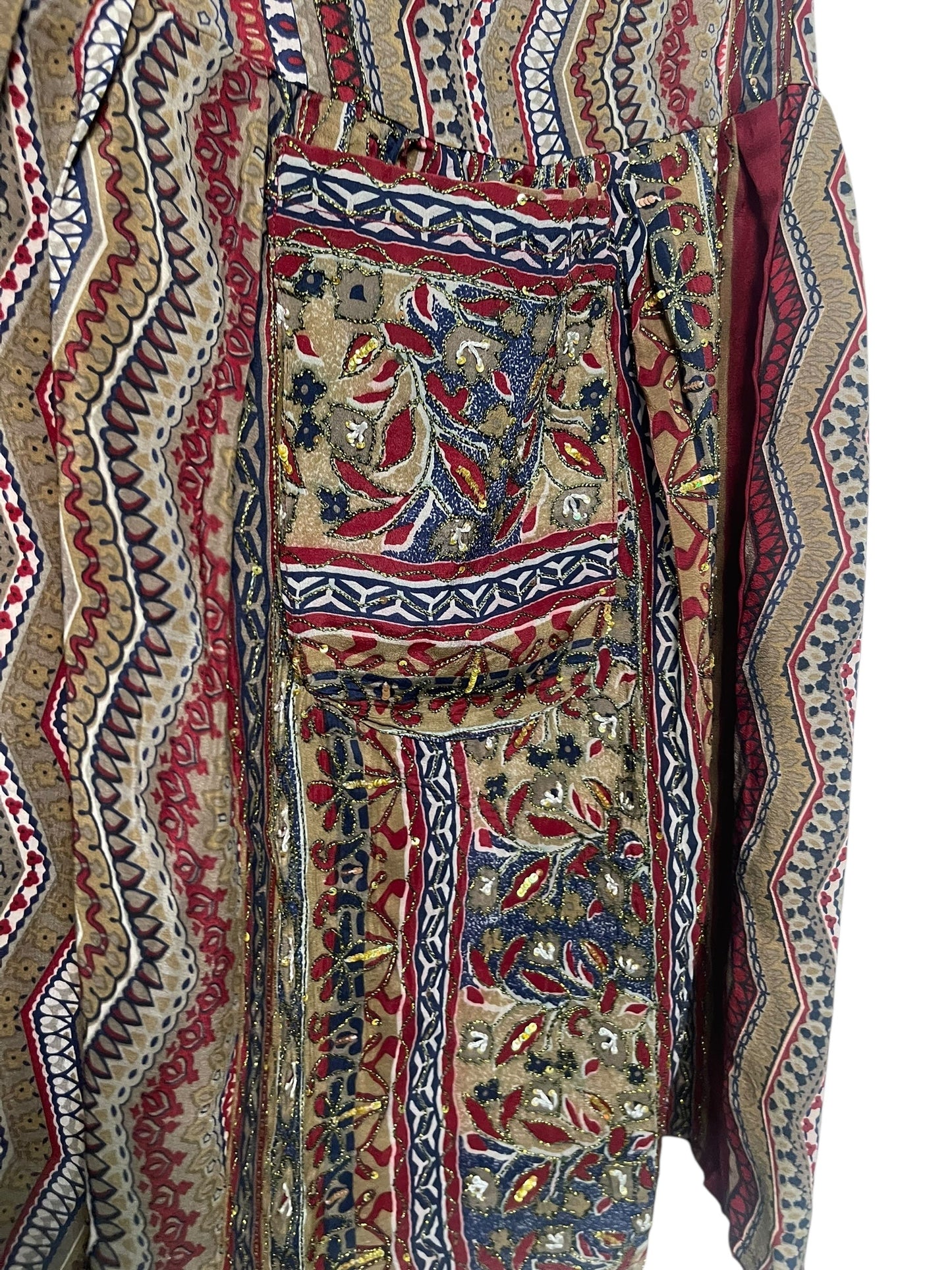 PRC3772 Avatar Pure Silk Boxy Babydoll Dress