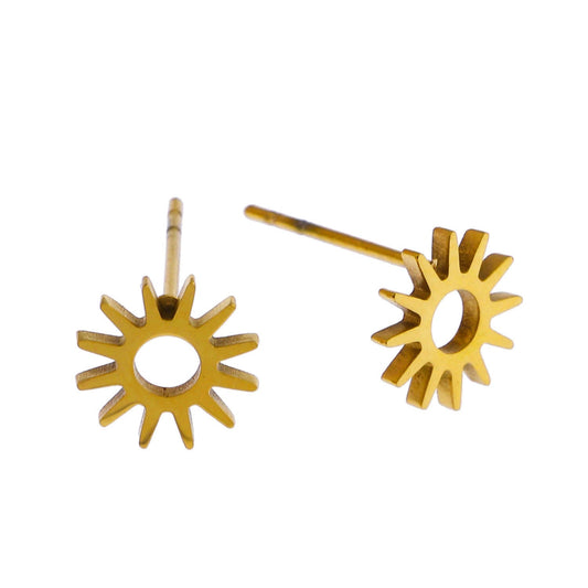 Style EDLA: 'Starry Night' Stud Earrings Gold