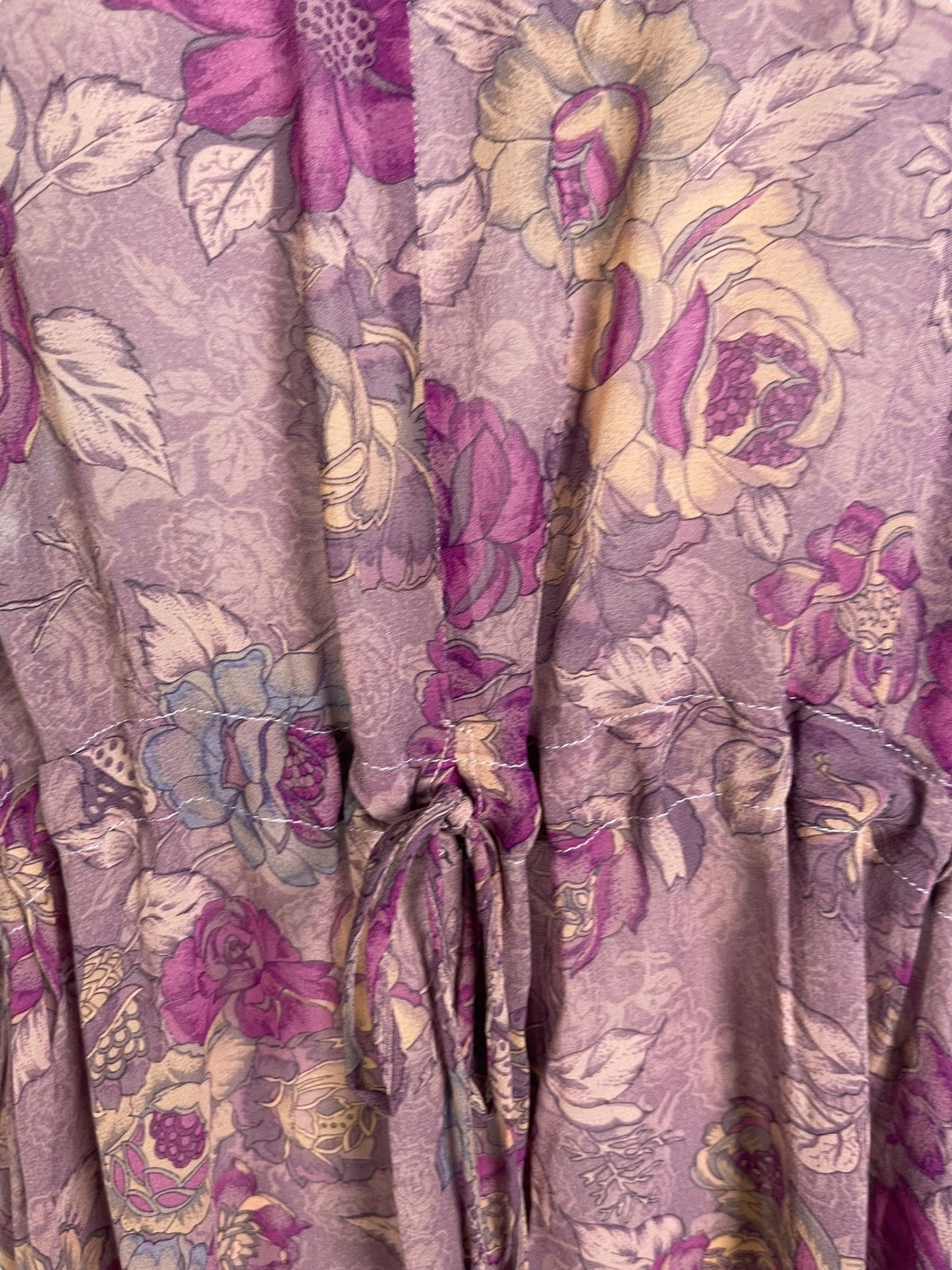 PRG6797 Sheer Avatar Pure Silk Maxi Kaftan