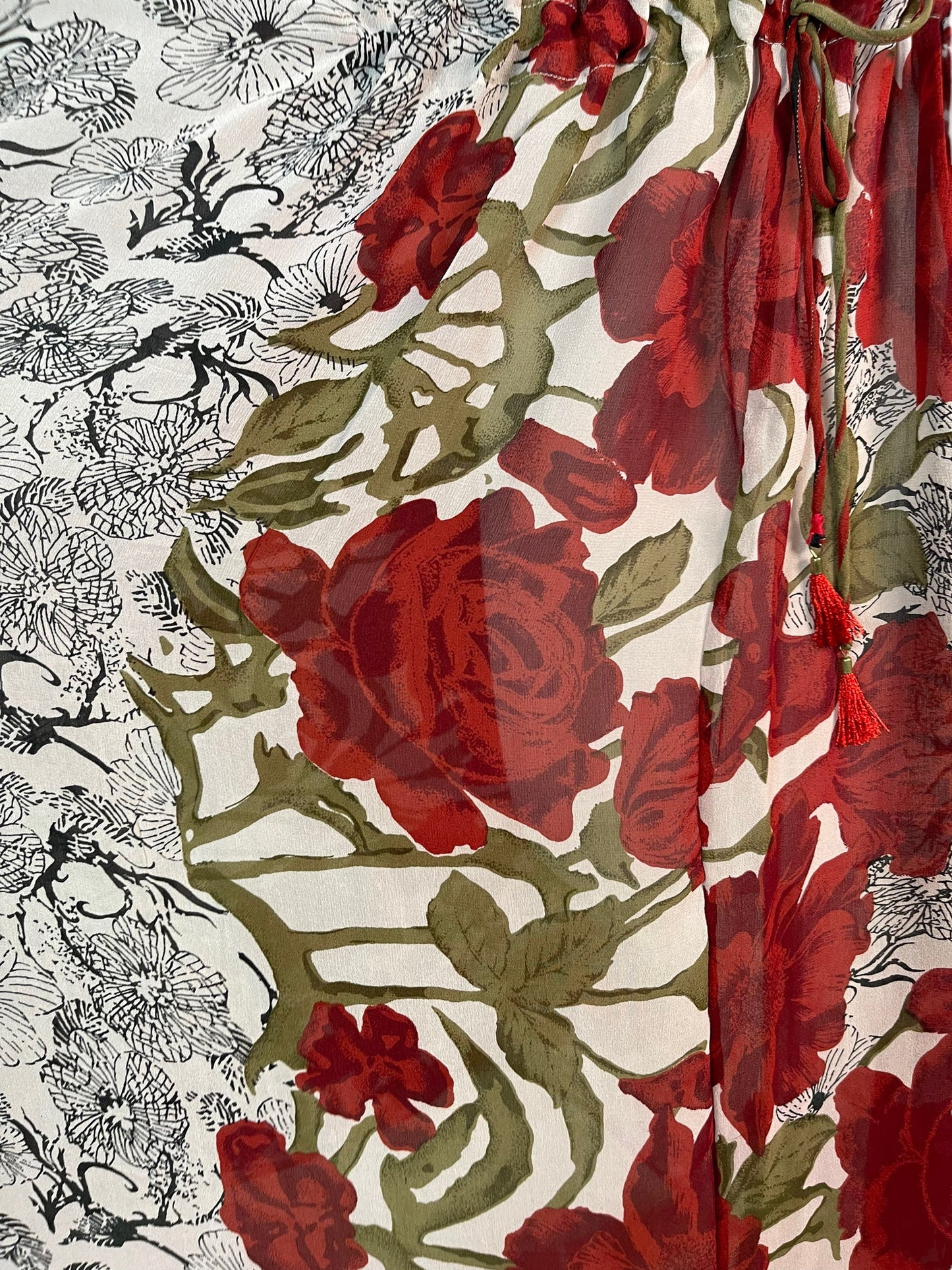 PRG6367 Sheer Avatar Pure Silk Maxi Kaftan