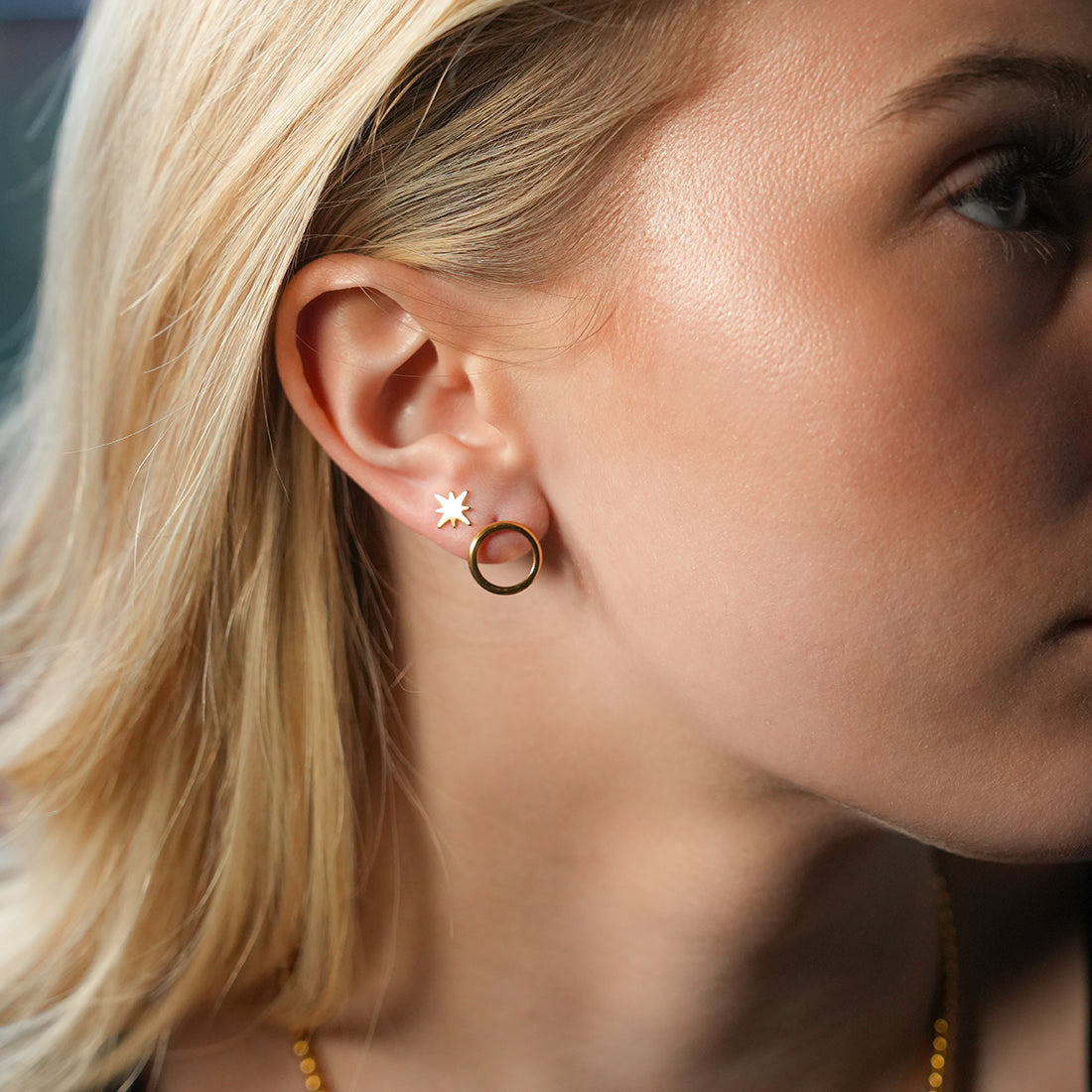 ETOILE 2-Pair Stud Earrings Set