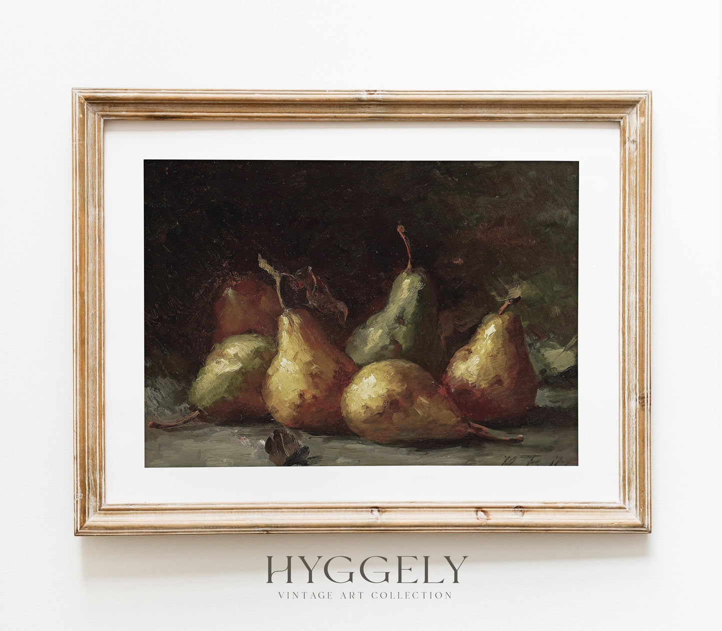 Vintage Moody Fruit Art Print S0149