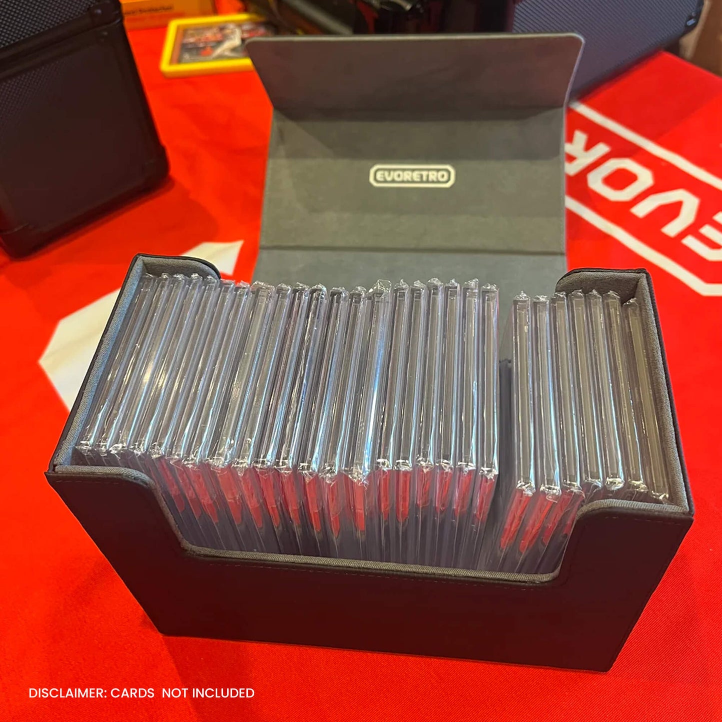 EVORETRO Magnetic Graded Card Deck Storage for 30 Graded Card