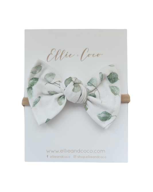 Knot Bow | Eucalyptus