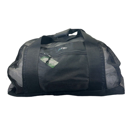 Europe Bound Heavy Duty Mesh Duffle Bags 28-34 Inch for Wet Gear Transport