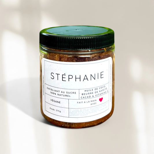 Exfoliant corporel STÉPHANIE chocolat et vanille