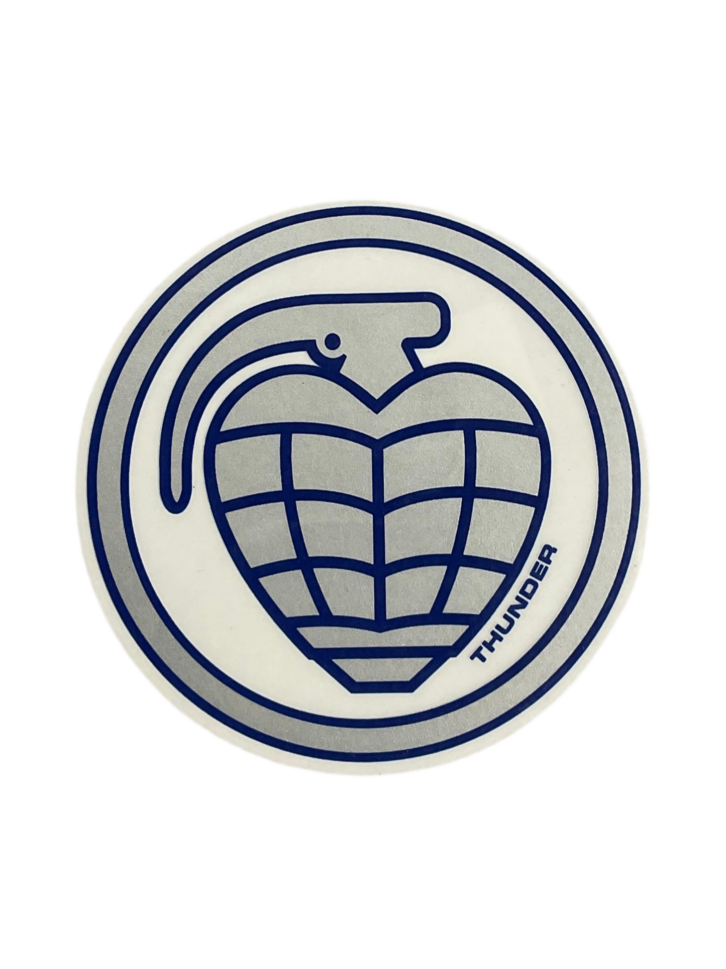 Thunder Grenade Med Circle Sticker