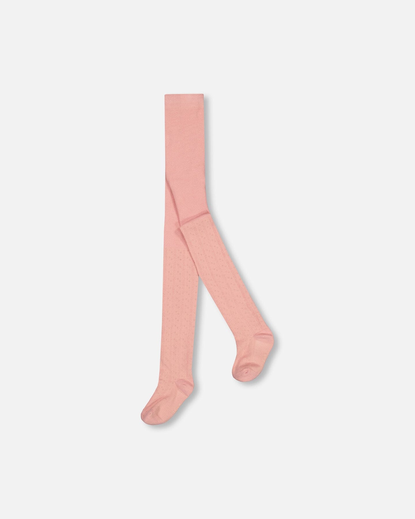 Baby Cable Tights Powder Pink