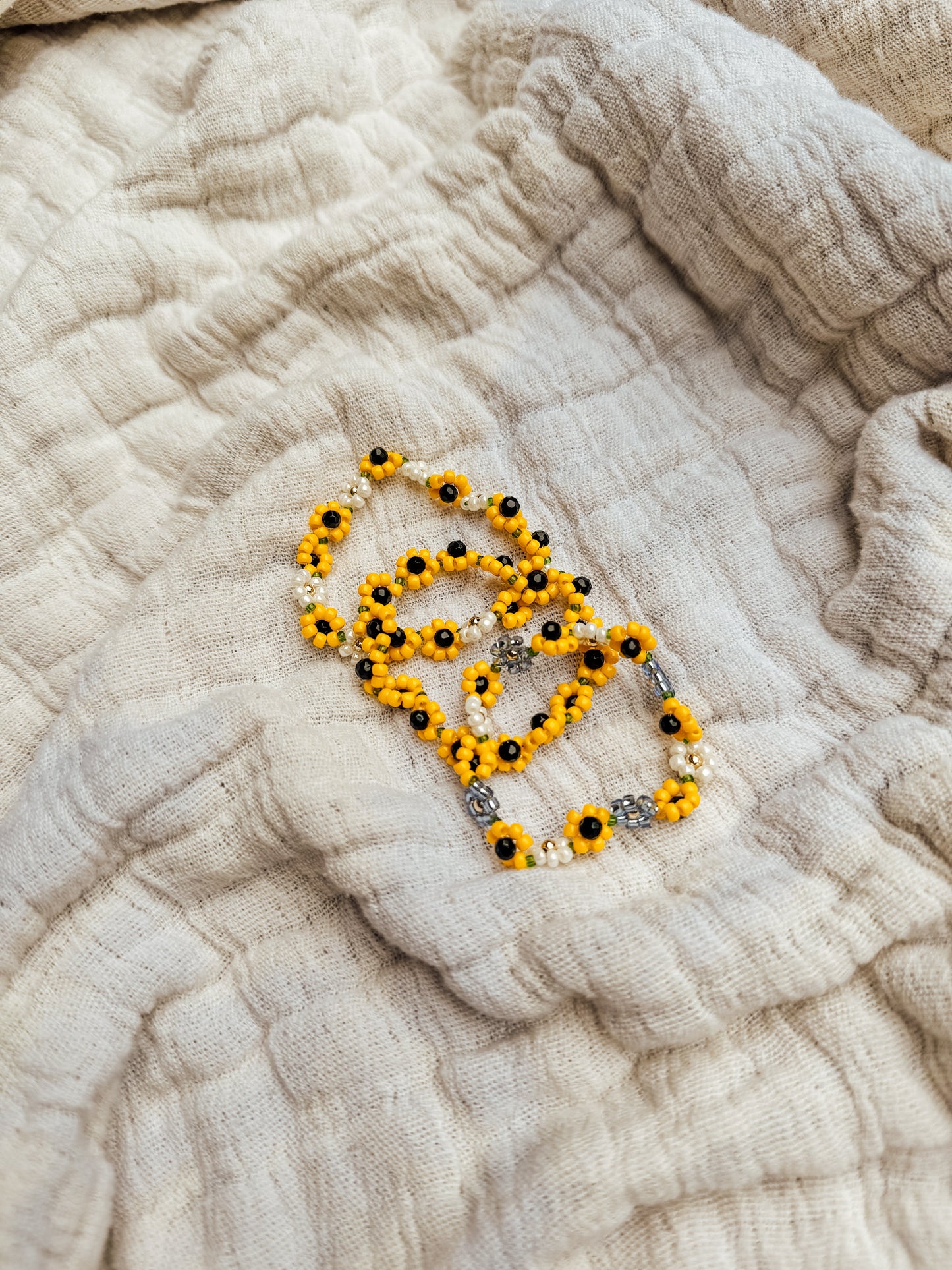 The Golden Grove Sunflower bracelets🌻