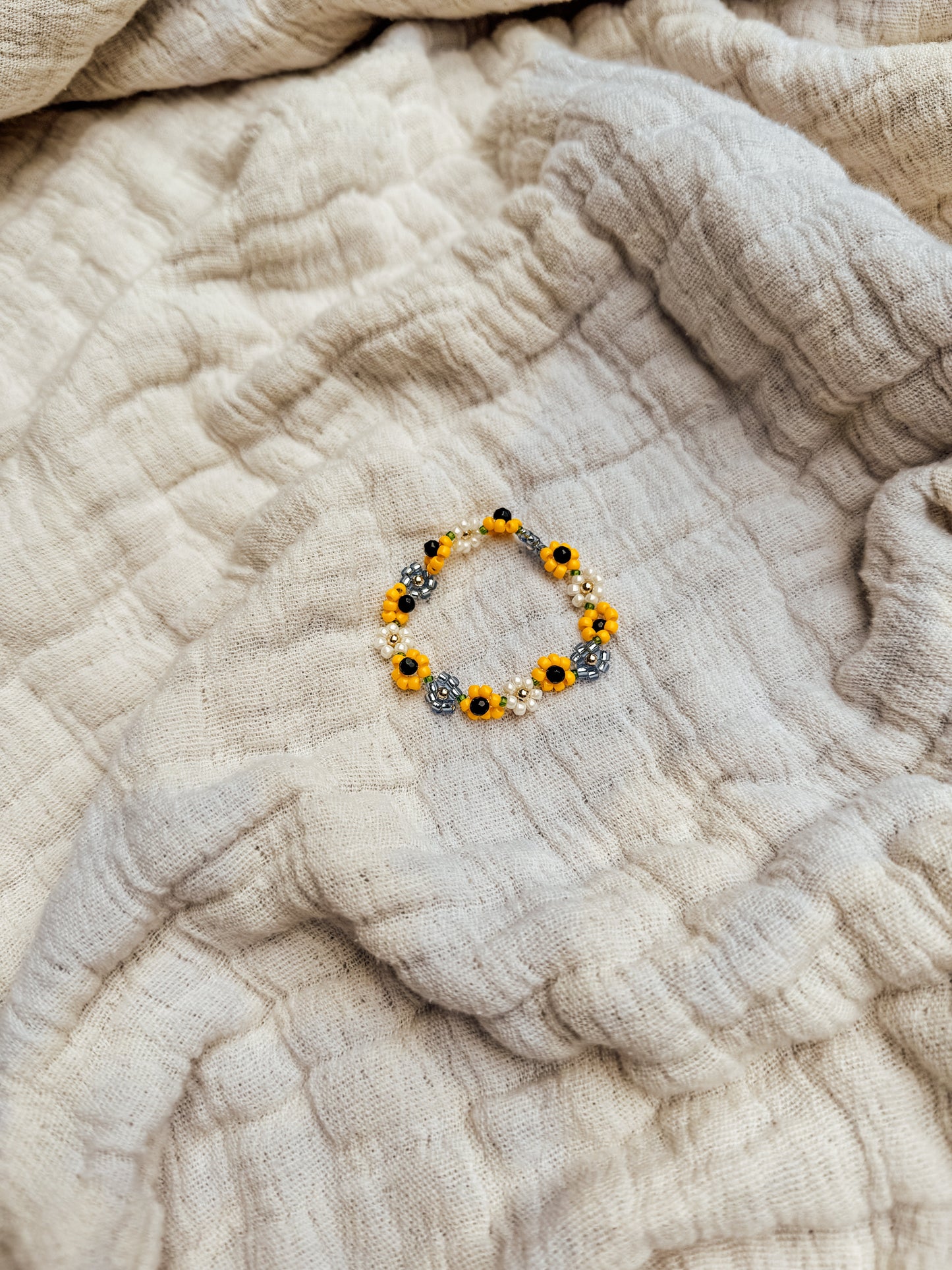 The Golden Grove Sunflower bracelets🌻