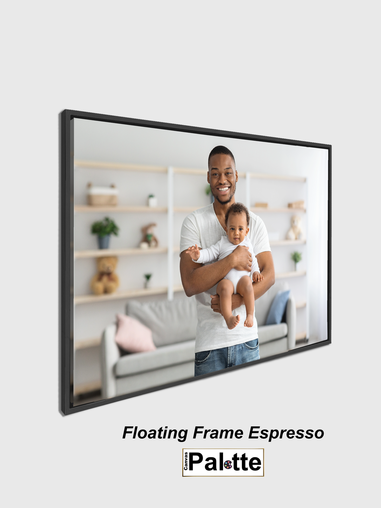 Floating Frame Espresso